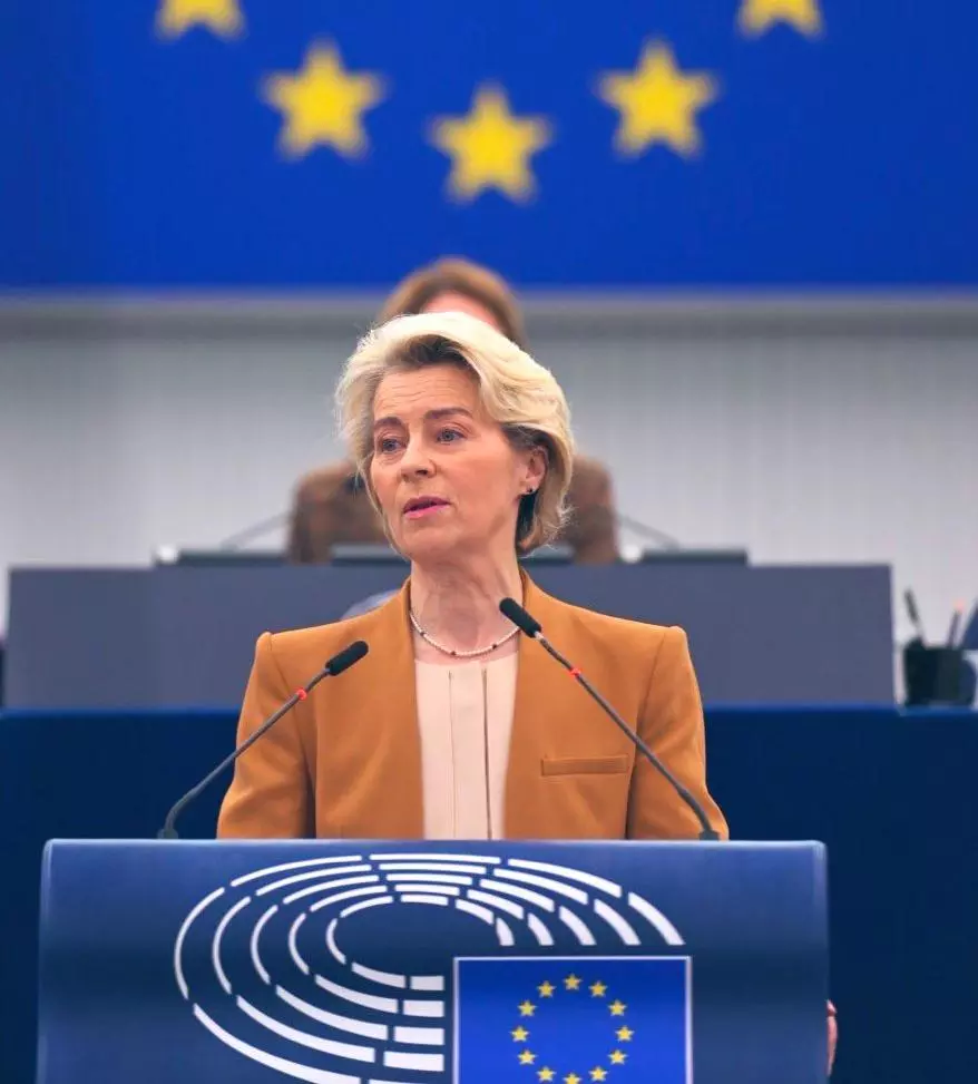 Ursula von der Leyen, President, EU Commission. (Photo Credit: X)