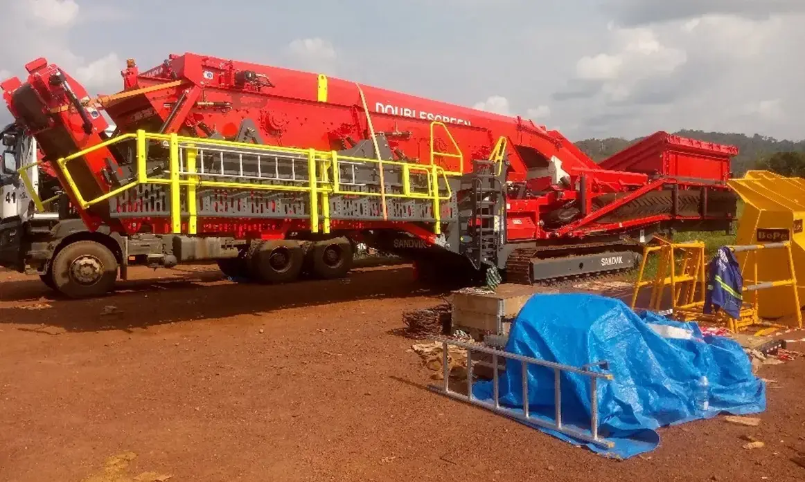 AGL Gabon moves out of gauge machinery for mining